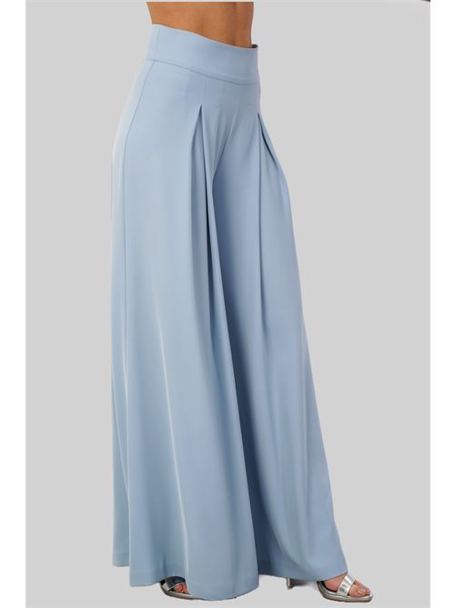 Pantalone palazzo Babylon | MF0605AZZURRO