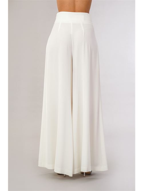 Pantalone palazzo Babylon | MF0605BIANCO
