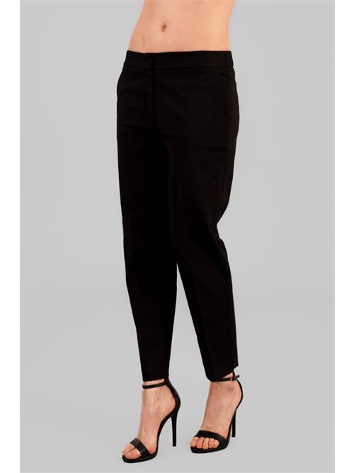 Pantalone in cotone elastico Clips | U2309372NERO