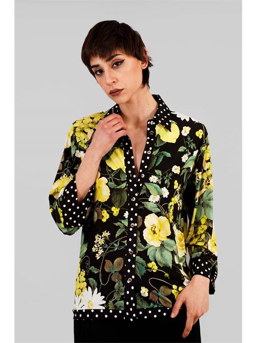 Camicia in viscosa elastica Clips | U3404218FANTASIA