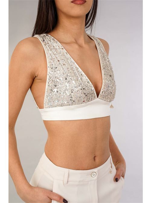 Top Giusy con paillettes Divedivine | GIUSYNATURAL