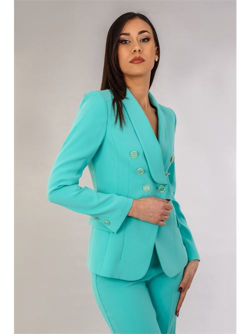 Giacca Ornella in crepe Divedivine | ORNELLAACQUAMA