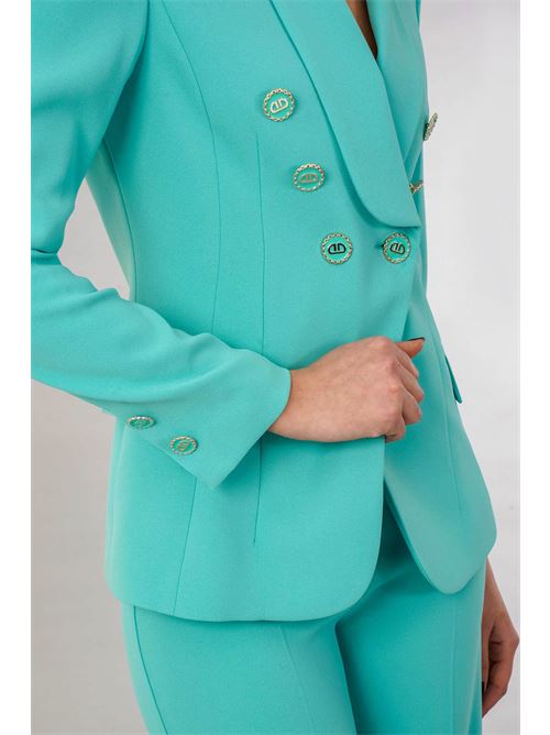 Giacca Ornella in crepe Divedivine | ORNELLAACQUAMA
