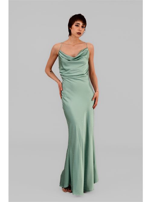 Abito in raso Dramee | 25721ALOE