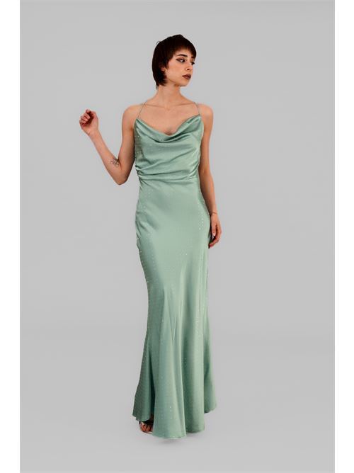 Abito in raso Dramee | 25721ALOE