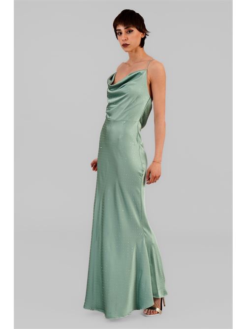 Abito in raso Dramee | 25721ALOE