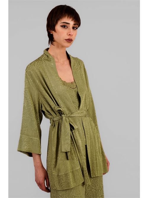 Giacca in viscosa LAFTY.LIE | 12R507MILITARE