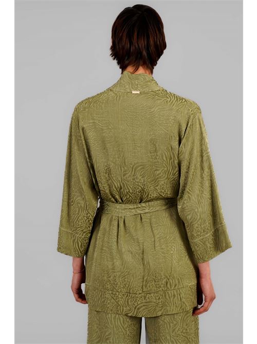 Giacca in viscosa LAFTY.LIE | 12R507MILITARE