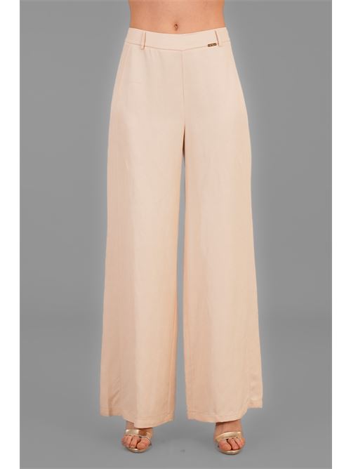Pantalone in viscosa e lino LAFTY.LIE | 37B317BEIGE