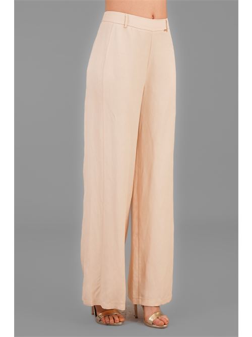 Pantalone in viscosa e lino LAFTY.LIE | 37B317BEIGE