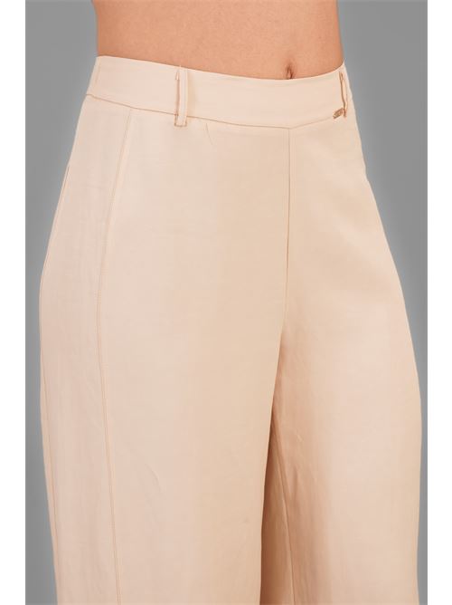 Pantalone in viscosa e lino LAFTY.LIE | 37B317BEIGE