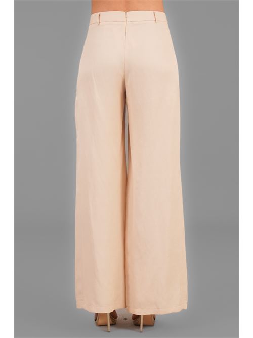 Pantalone in viscosa e lino LAFTY.LIE | 37B317BEIGE