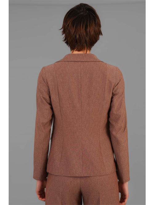 Giacca monopetto LANACAPRINA | 3226MARRONE