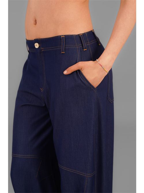 Pantalone a palazzo LANACAPRINA | 3325DENIM