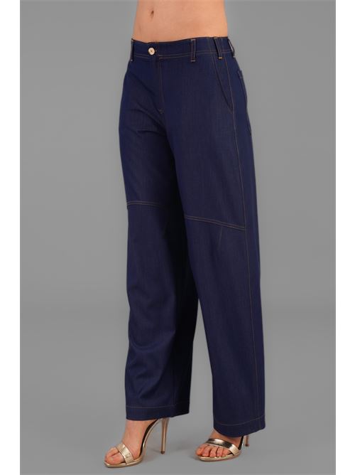 Pantalone a palazzo LANACAPRINA | 3325DENIM