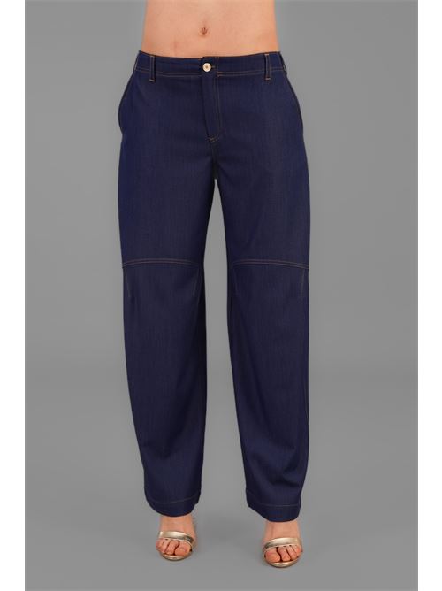 Pantalone a palazzo LANACAPRINA | 3325DENIM