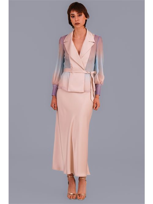 Giacca in organza e raso Nikamo | GK94FANTASIA
