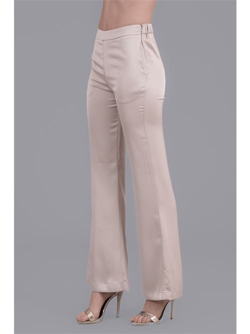 Pantalone in raso Nikamo | P057UGRIGIO