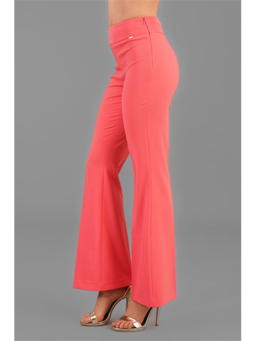 Pantalone in cady Nualy | 5349FRAGOLA