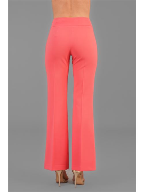 Pantalone in cady Nualy | 5349FRAGOLA