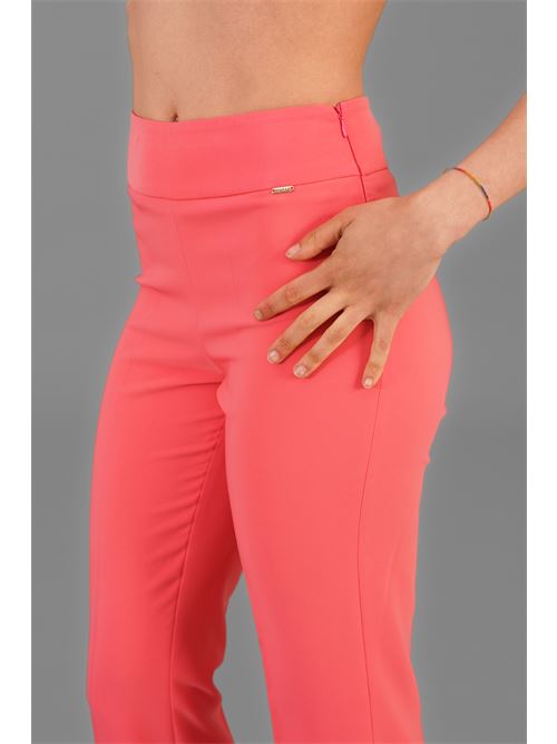 Pantalone in cady Nualy | 5349FRAGOLA