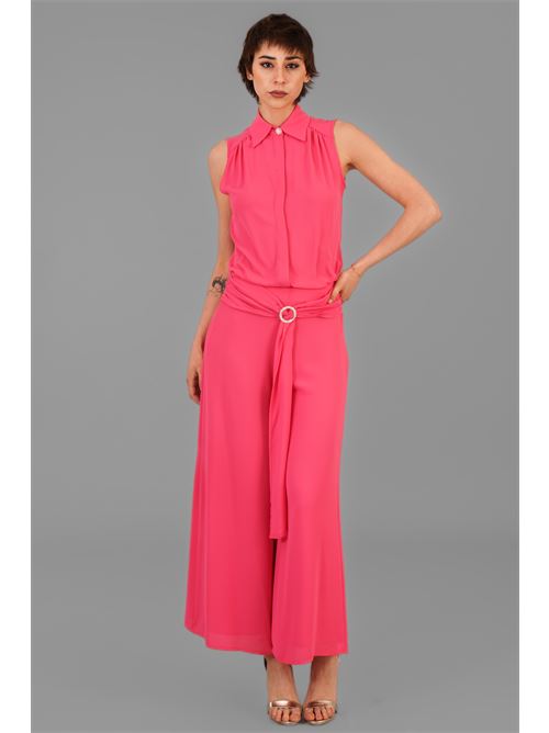 Camicia in georgette Nualy | 9173FRAGOLA