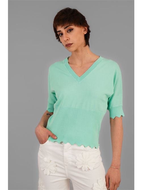 Maglia in viscosa Z.O.E. | 30V150MENTA