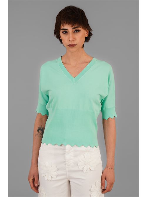 Maglia in viscosa Z.O.E. | 30V150MENTA