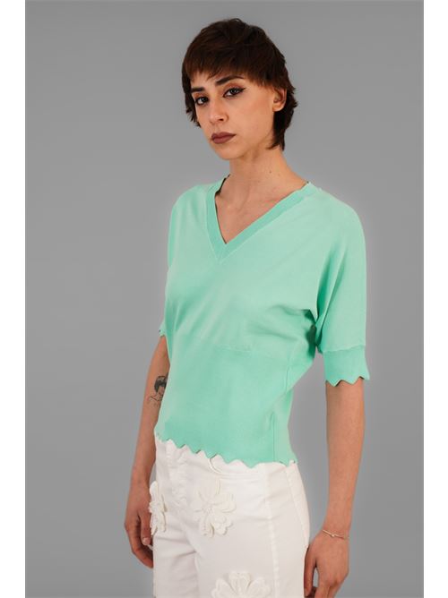 Maglia in viscosa Z.O.E. | 30V150MENTA