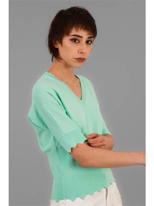Maglia in viscosa Z.O.E. | 30V150MENTA