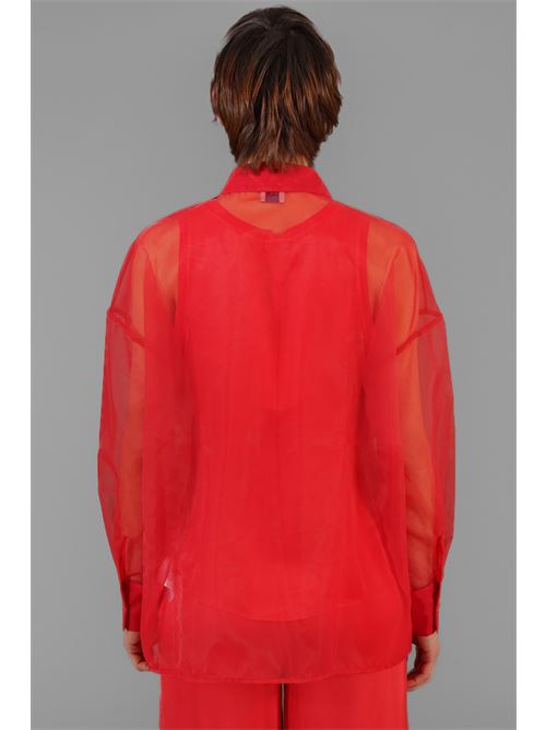 Camicia in organza Z.O.E. | 63Q209ROSSO