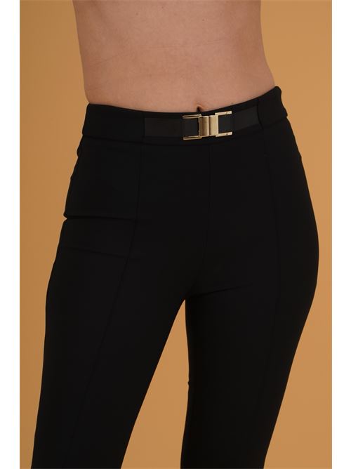 Pantalone elastico Babylon | E00093NERO