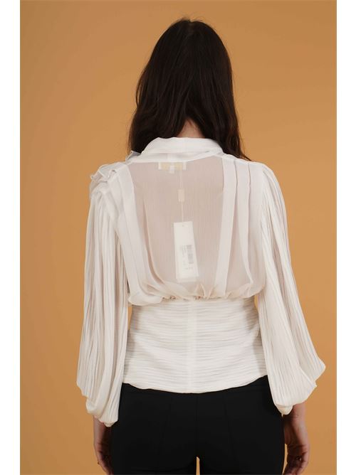 Camicia in georgette Babylon | S00358BIANCO