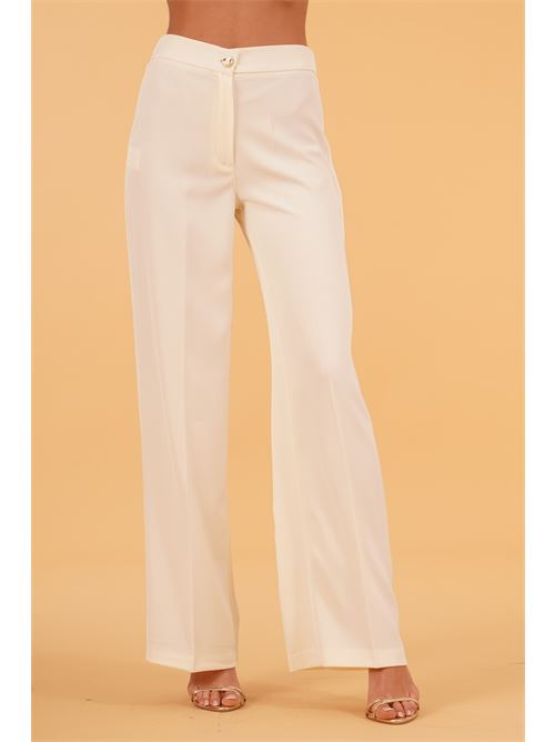Pantalone in cady LAFTY.LIE | 40G314BURRO