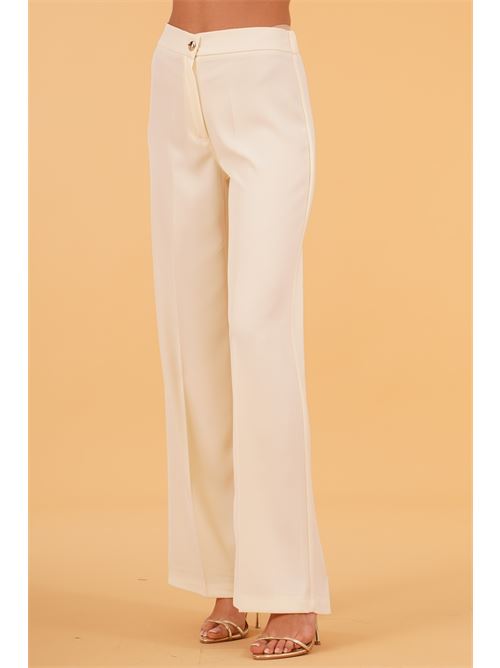 Pantalone in cady LAFTY.LIE | 40G314BURRO