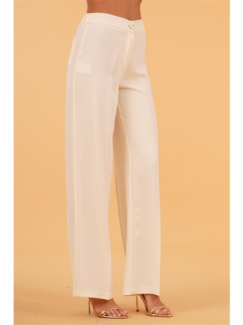 Pantalone in cady LAFTY.LIE | 40G314BURRO