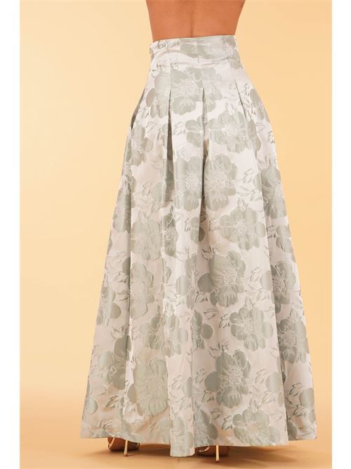 Gonna jacquard LANACAPRINA | LC5342VERDINO