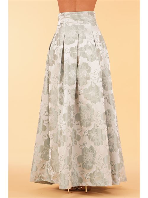 Gonna jacquard LANACAPRINA | LC5342VERDINO