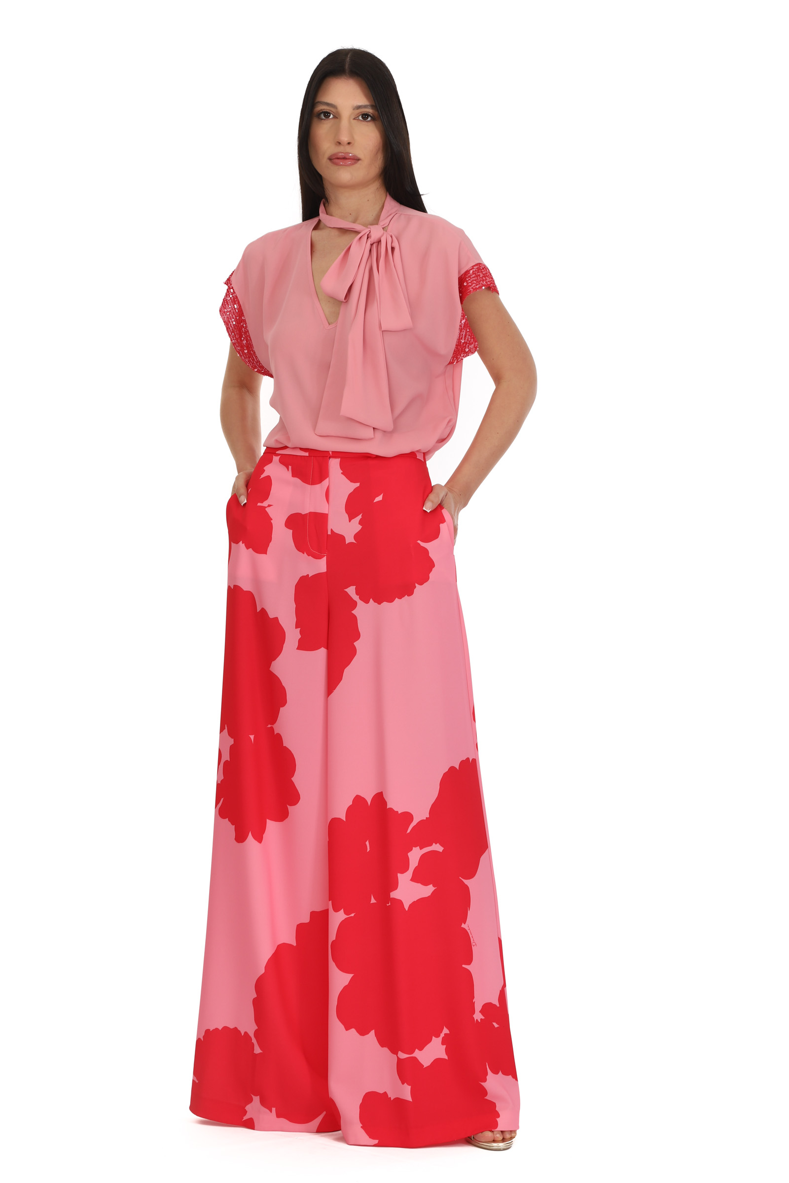  Dramee | DRSS24730FLOWER PINK